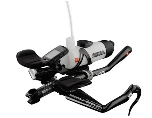 Bidon Aero + koszyk + zestaw montażowy Profile Design Aero HC System