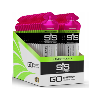 30x SIS Electrolyte Żel energetyczny malina plus elektrolity 