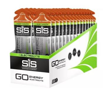 30x SIS Electrolyte Żel energetyczny elektrolitowy Słony Karmel