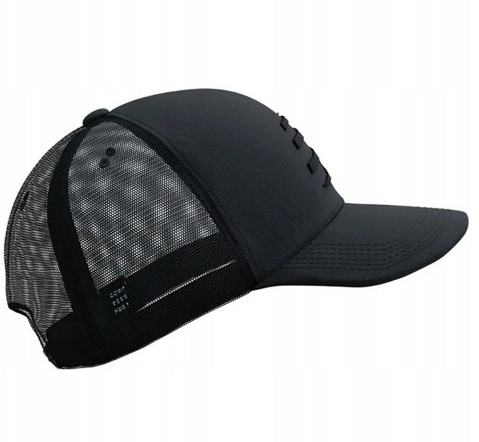 Screenshot 2025-08-27 at 17-58-33 Compressport Czapka Sportowa Trucker Cap do biegania Black Logo odblaskowe - 7630102563788 - 17262422244 - Allegro.png
