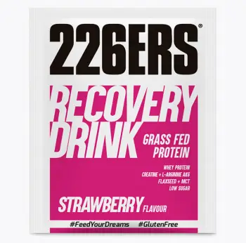 226ERS Szejk regeneracyjny Recovery saszetka 50g Białko smak truskawka białko 20g