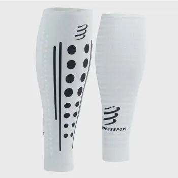 Opaski kompresyjne na łydki Compressport R2 AERO białe