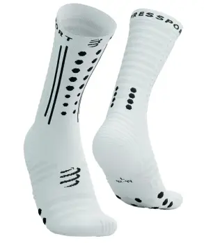 Skarpety kompresyjne Compressport AERO Socks 2.0 białe skarpetki triathlon