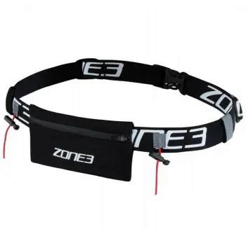Zone3 Pasek na numer z torebką  Race Belt