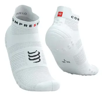 COMPRESSPORT skarpetki do biegania stopki skarpety białe