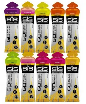 10x SIS żel energetyczny zestaw żeli bez kofeiny Variety Mix 