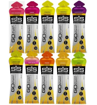 10x SIS żel energetyczny zestaw żeli bez kofeiny Variety Mix 