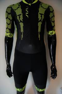 Strój startowy SISU triathlon Fluo Power